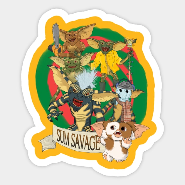 Sum Savage Sticker by KyleCallahanPhotography